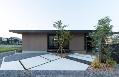 長崎県で建てる注文住宅の平屋casa piatto 外観