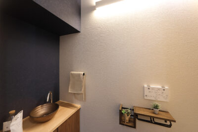 長崎県島原市新築住宅の一階トイレ施工例